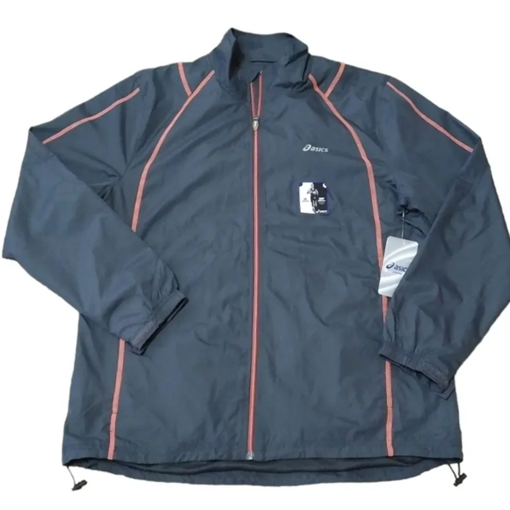 NWT Asiacs Lightweight Reflective Jacket
